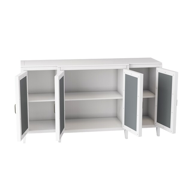 Modern Mirrored Console Table Sideboard for Living Room Dining Room