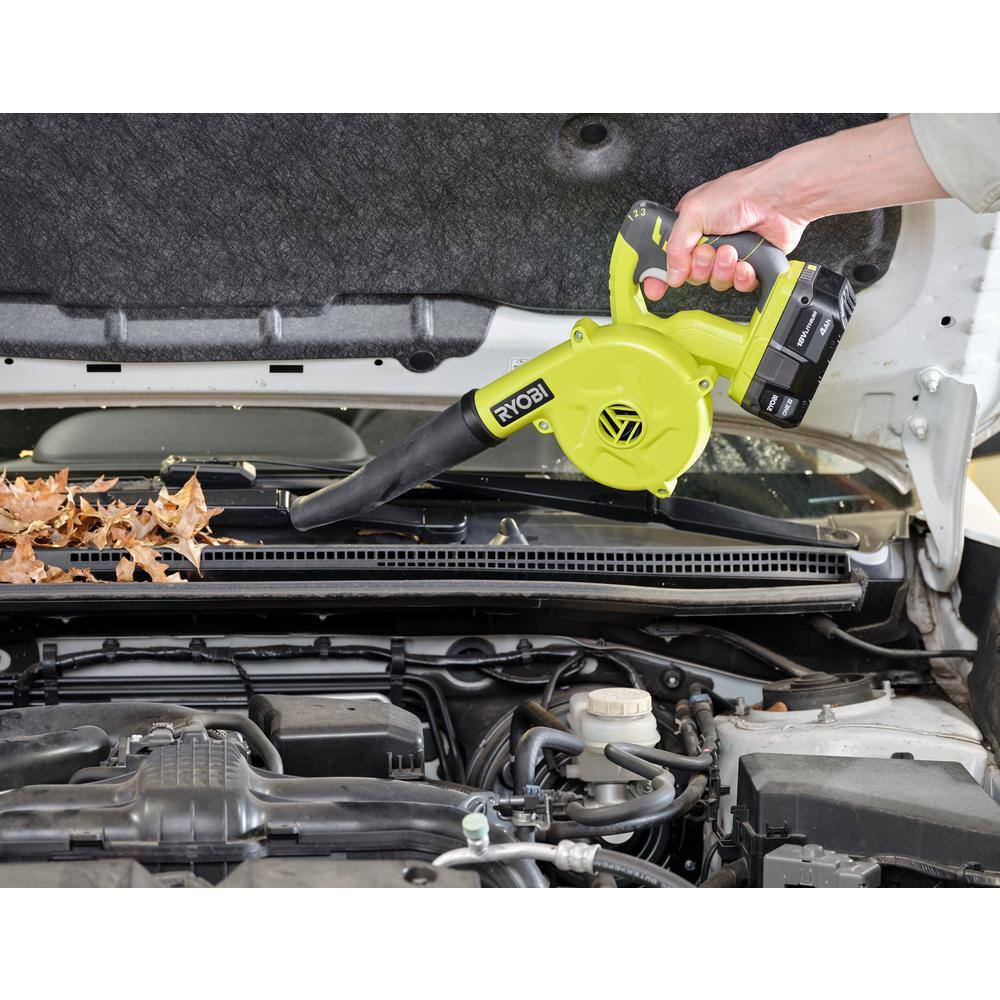 RYOBI ONE+ 18V Cordless Compact Workshop Blower (Tool Only) P755