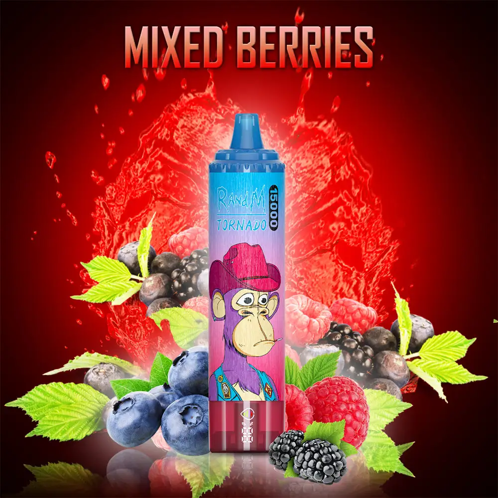 Fumot Tornado 15000 Puffs - Mixed Berry