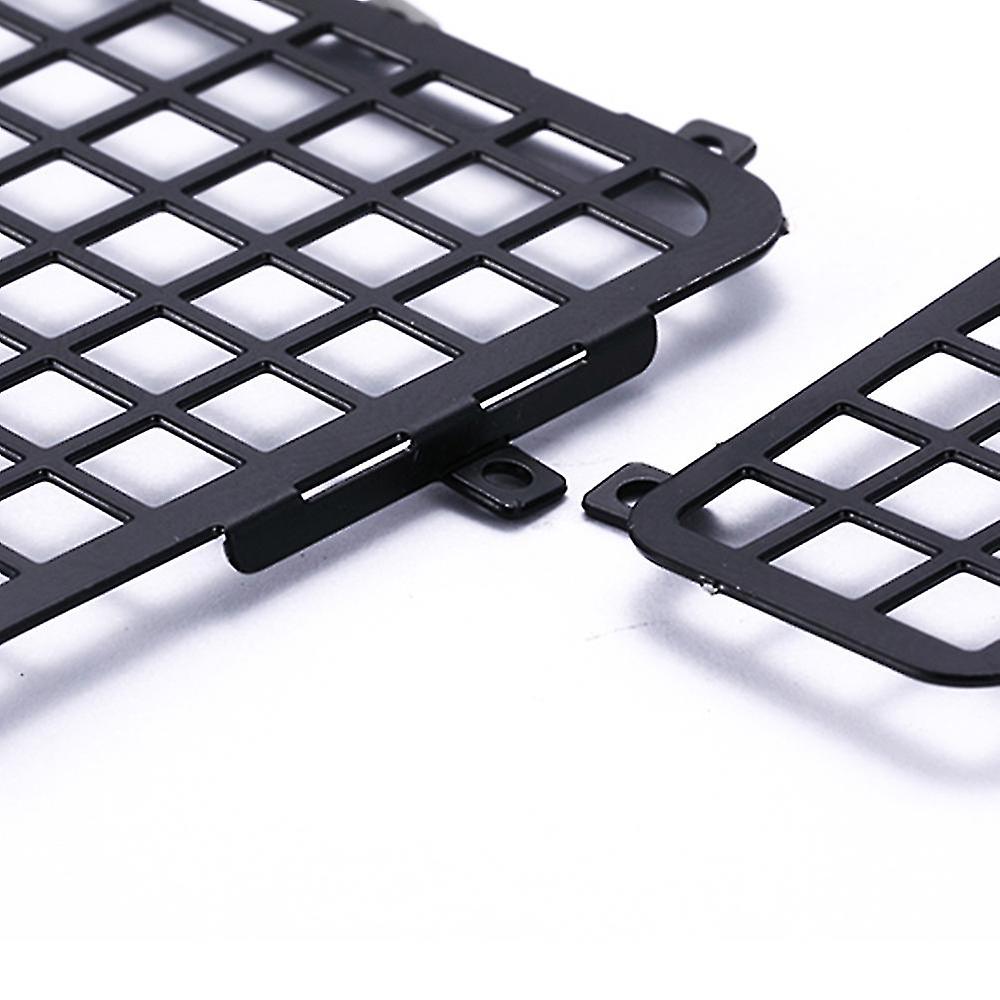 For Mn D90 D99s Mn99s 1/12 Rc Car Upgrade Parts Rear Side Metal Stereoscopic Window Mesh Protective