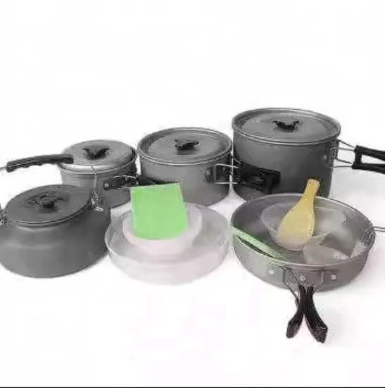 camping   hiking stove cookware set combination