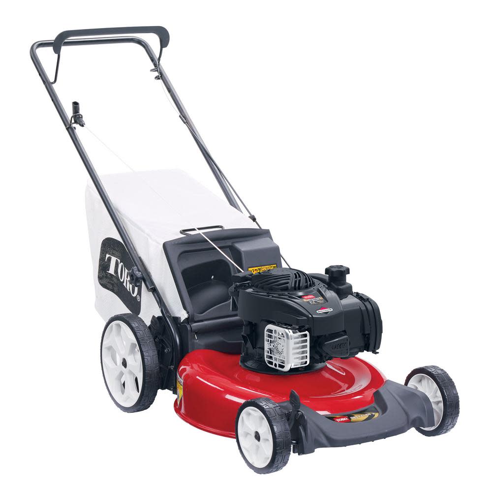 Toro Recycler High Wheel Gas Walk Behind Push Bagging Lawn Mower 21332 from Toro