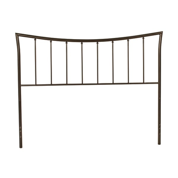 Hillsdale Edgewood Metal Headboard， Magnesium Pewter - - 20254793