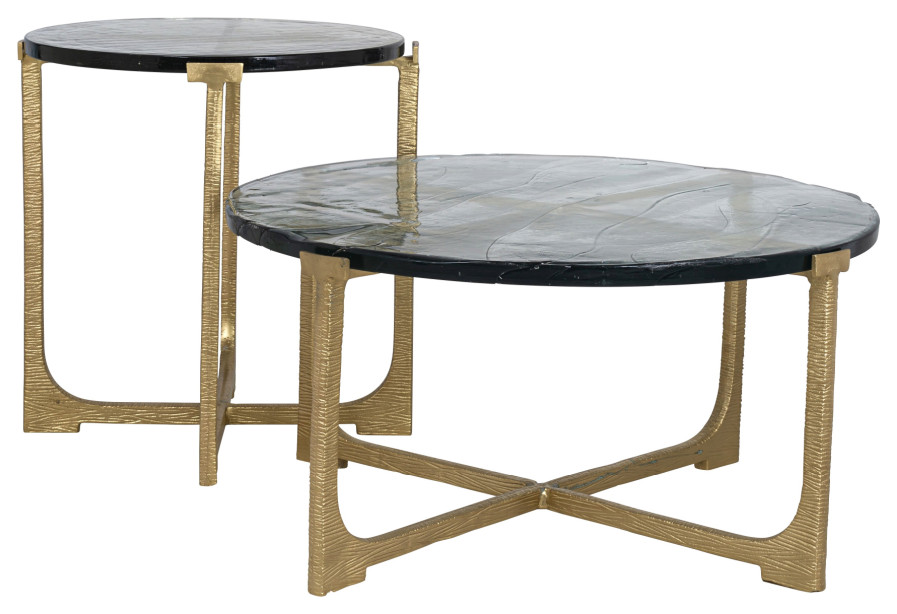 Frosted Glass End Table  OROA Vixen   Contemporary   Side Tables And End Tables   by Oroa   Distinctive Furniture  Houzz