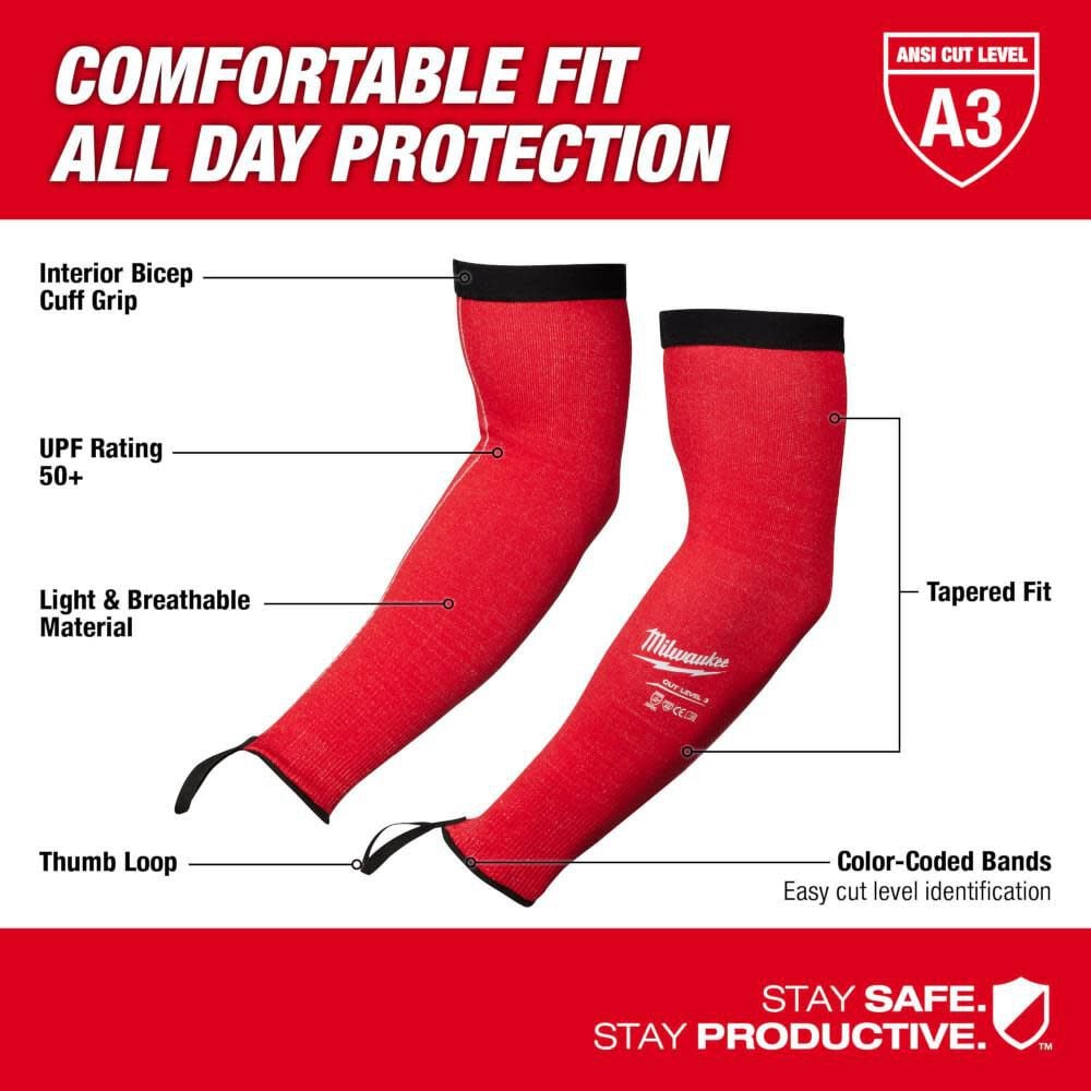 MW Cut Level 3 Protective Sleeves 16