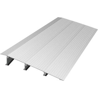 VEVOR 34 in. W x 17.2 in. D Door Threshold Ramp Aluminum Threshold Ramp for Doorways Adjustable Threshold Ramp for Wheelchair WFSLYPDYCGLZ33V6ZV0