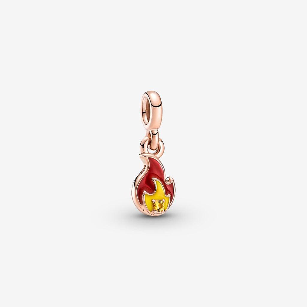 PANDORA  Pandora ME Burning Flame Mini Dangle