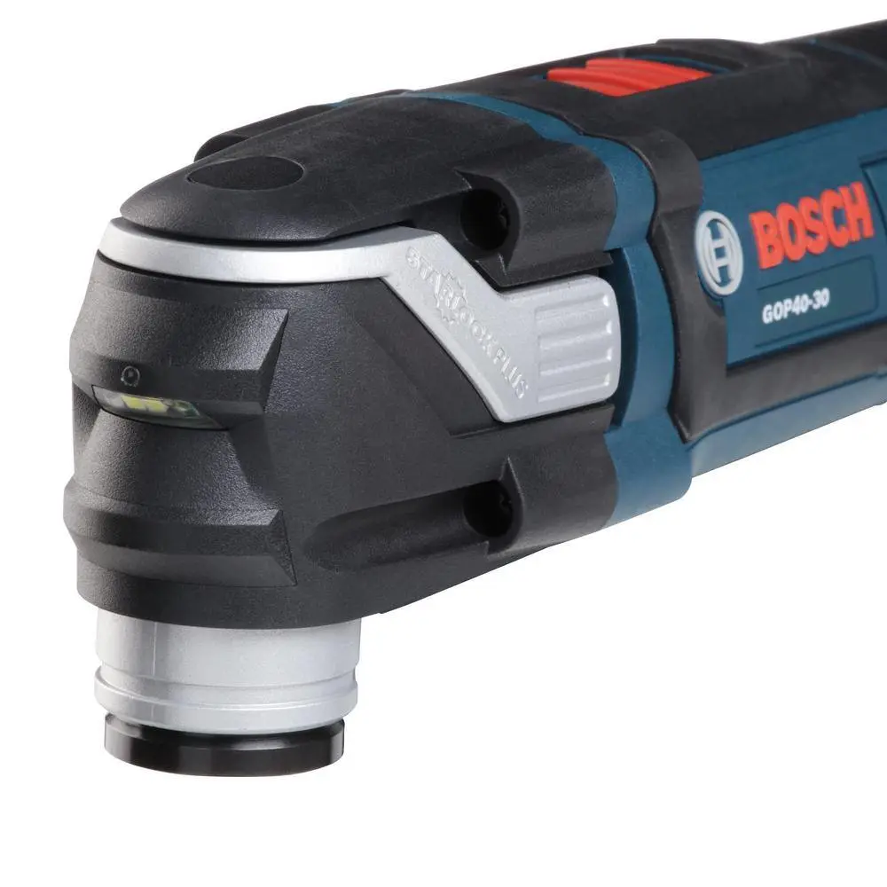 Bosch 4 Amp Corded StarlockPlus Oscillating Multi-Tool Kit (32-Piece) GOP40-30B