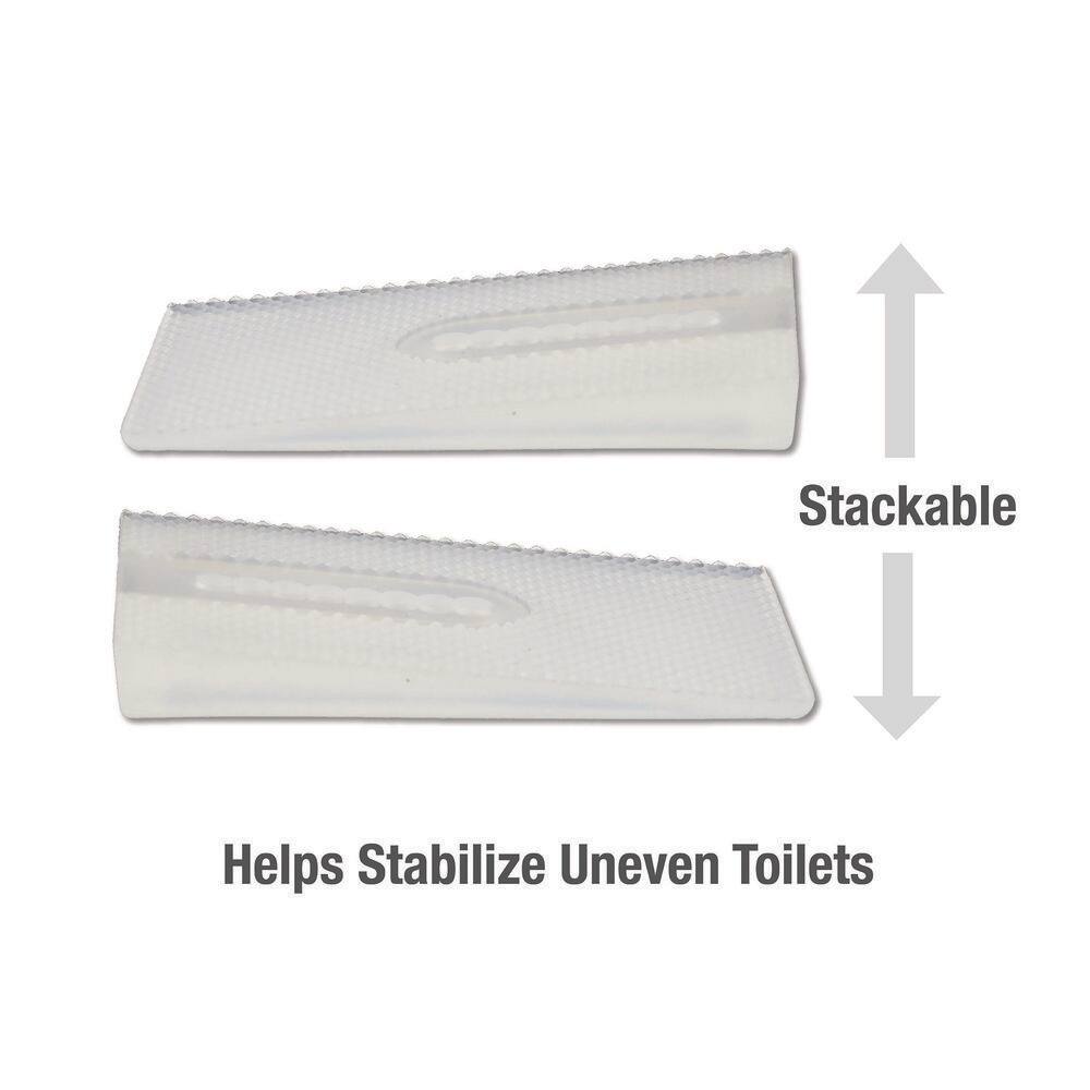 Everbilt Plastic Toilet Shims (4-Pack) 88523