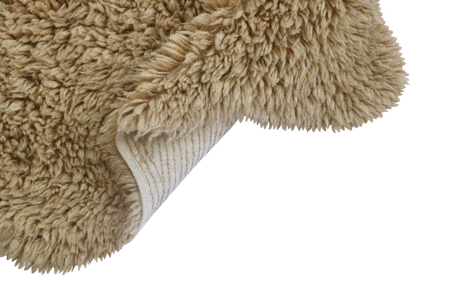 Sheep Beige Woolly Rug