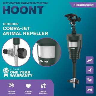 HOONT Cobra Yard and Garden Motion Activated Water Blaster - Animal Rodent Repeller CY- H935