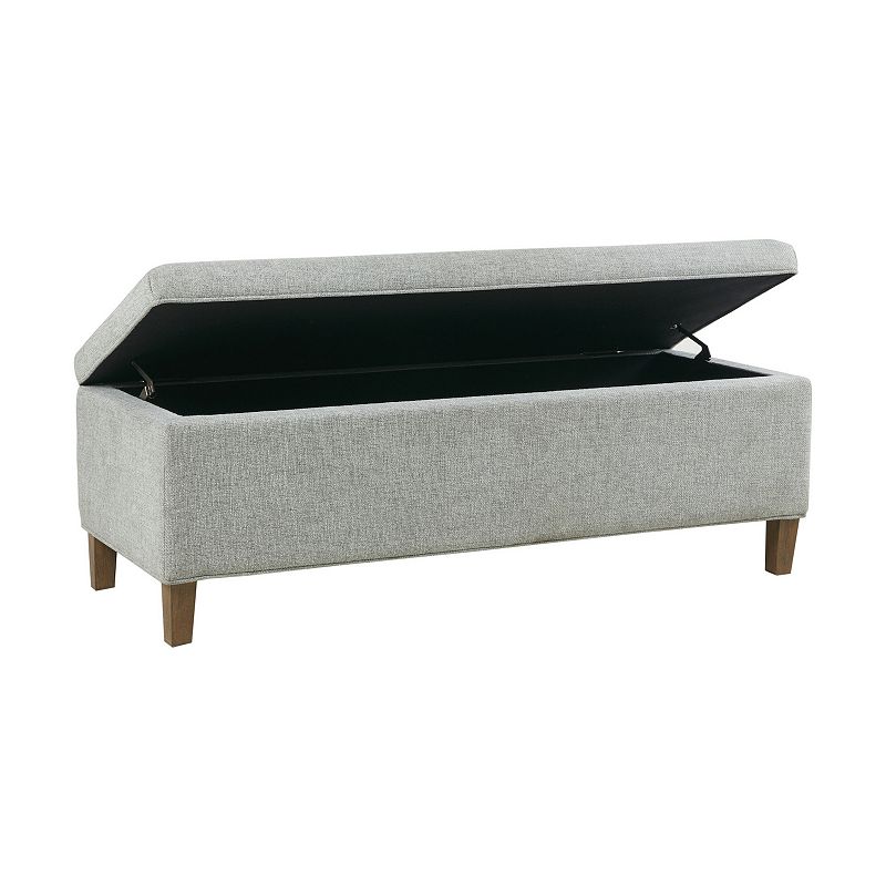 INK+IVY Marcie Upholstered Storage Ottoman