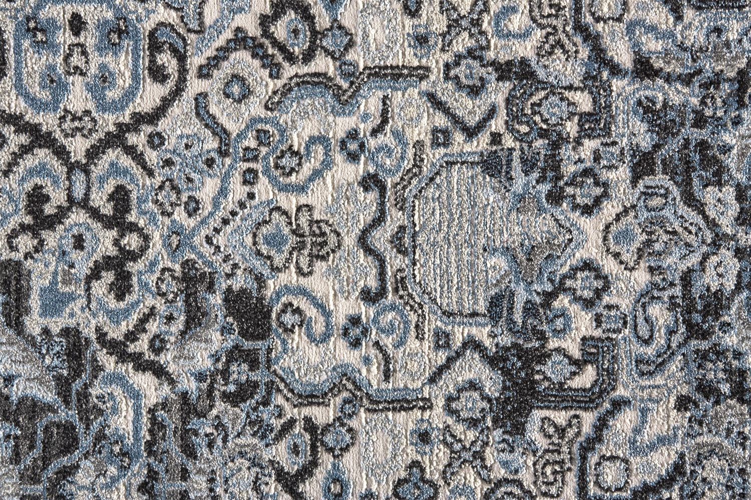 Tullamore Gray and Blue Rug by BD Fine