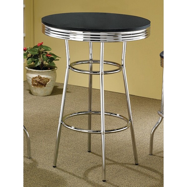 30-inch Round Bar Table