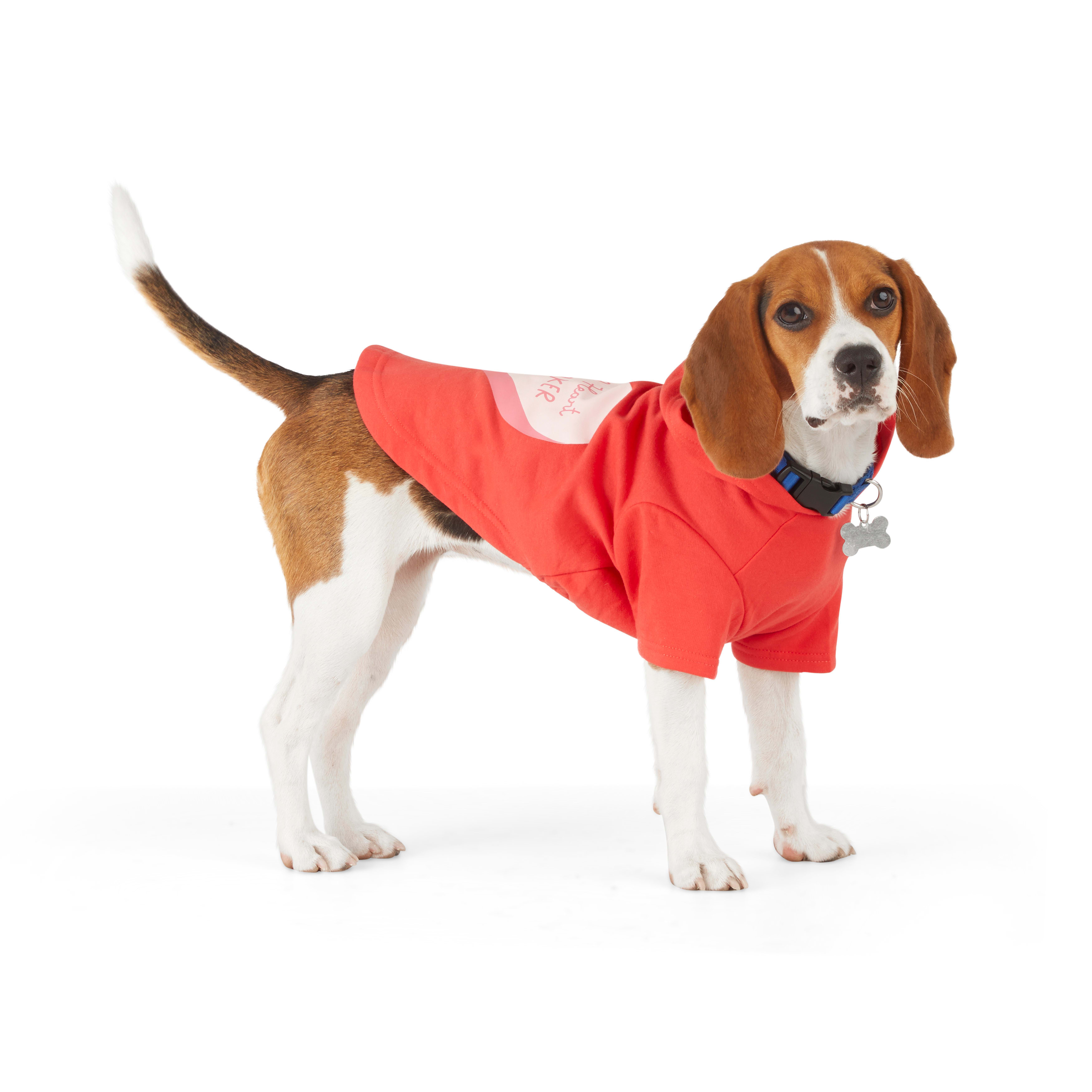 YOULY Valentines Day Heartbreaker Dog Hoodie， XX-Small