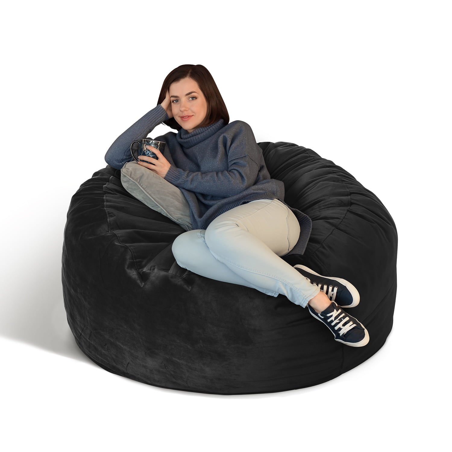 Furgle Bean Bag Chair, Big Sofa with Memory Foam, Soft Lazy Sofa(47