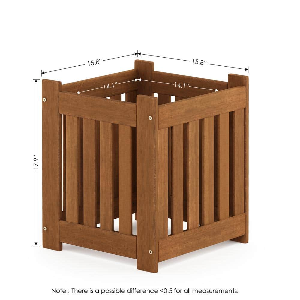 Furinno Tioman Hardwood Outdoor Lifestyle Flowerbox FG19456