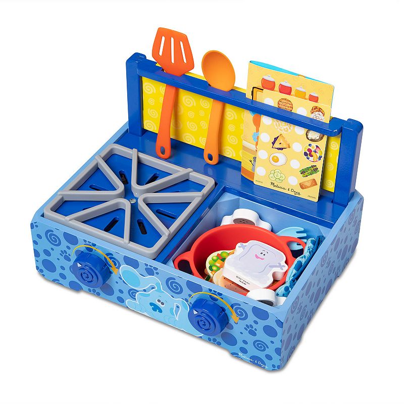 Melissa and Doug Blue's Clues and You Wooden Cooking Playset