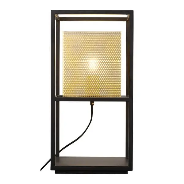 Yves Table Lamp Gold and Black - 9.8