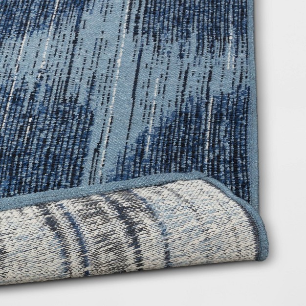 5 x27 X 7 x27 Outdoor Rug Denim Dye