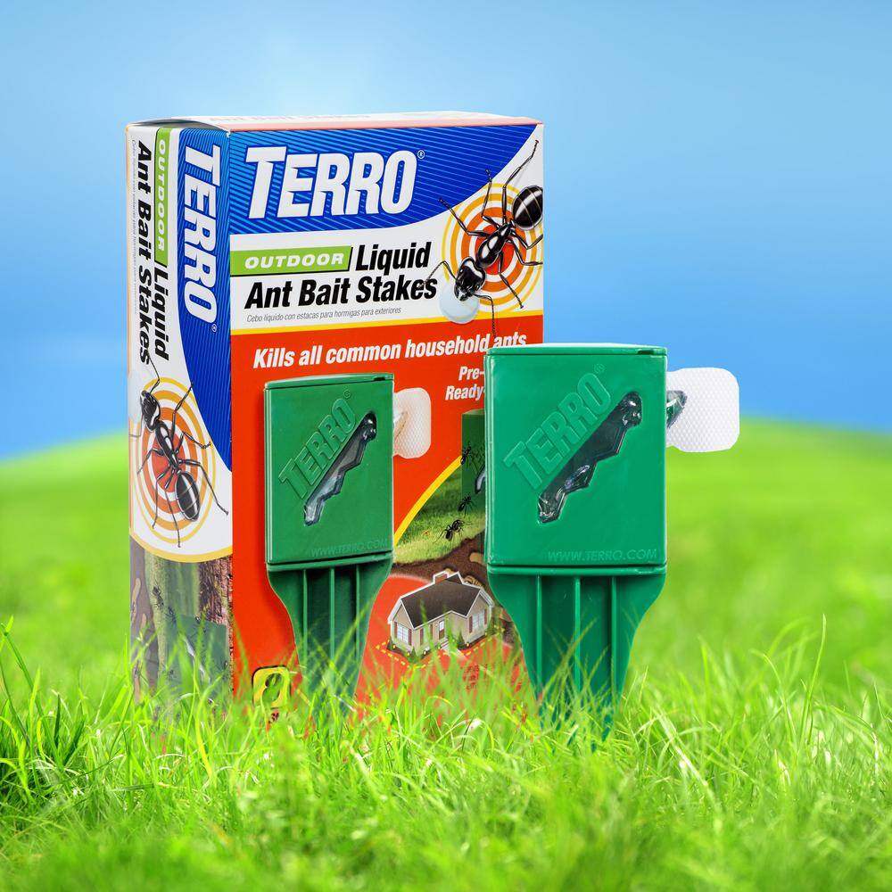 TERRO Outdoor Liquid Ant Killer Bait Stakes (8-Count) T1812