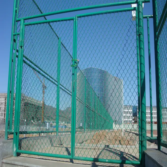 hot dipped galvanized chain link fences