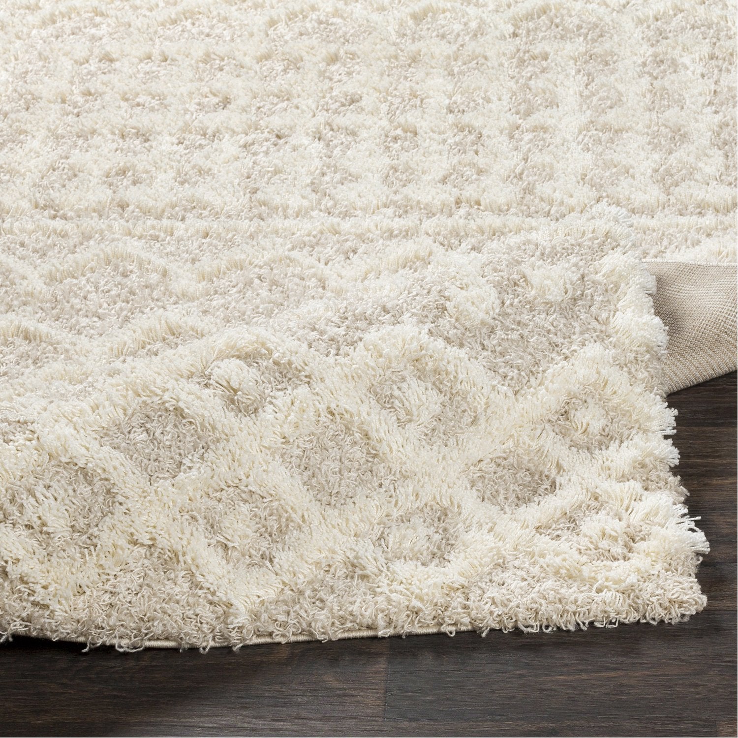 Urban Shag Rug in Cream, Beige