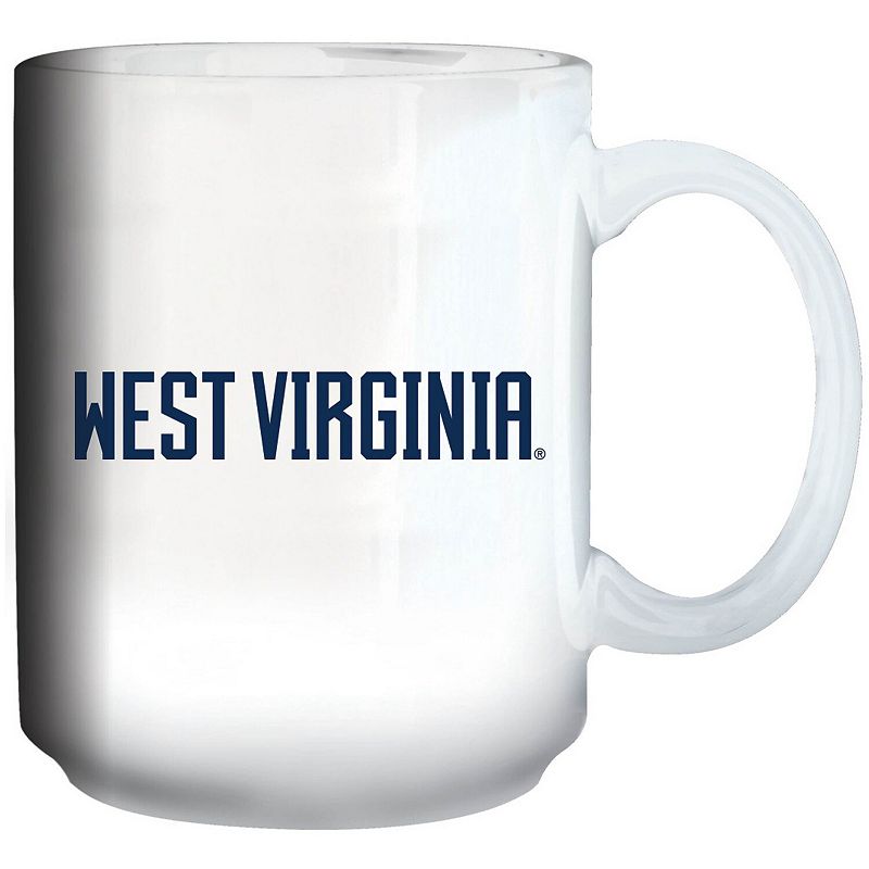 West Virginia Mountaineers 15oz. Primary Logo Mug