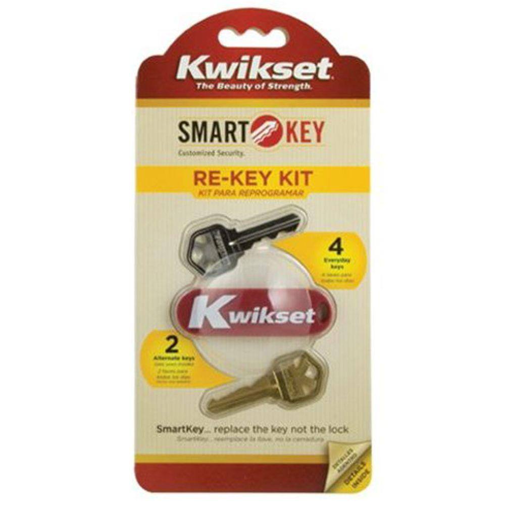 Kwikset SmartKey Security Re-Key Kit REKYG KIT CP SMT KW