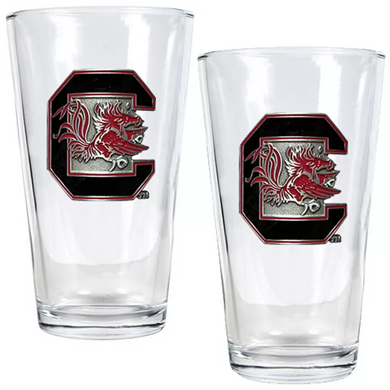 South Carolina Gamecocks 2-pc. Pint Glass Set