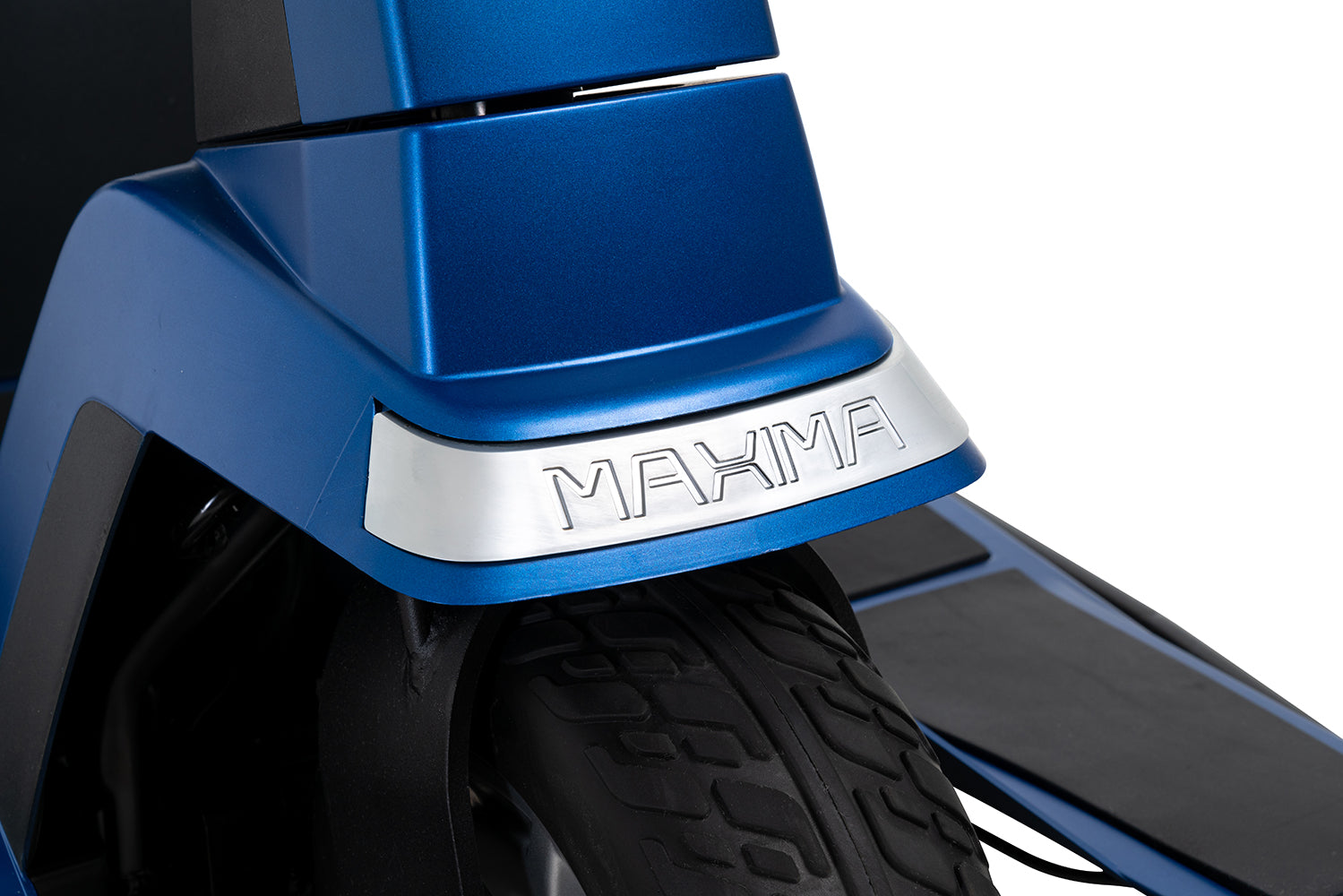 Pride Mobility Maxima 4-Wheel Scooter Blue 500 lbs. Weight Capacity with Available Extended Warranty