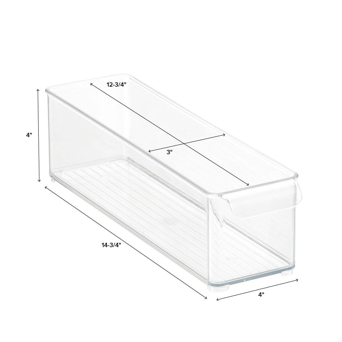 iDesign Linus Deep Fridge Bins