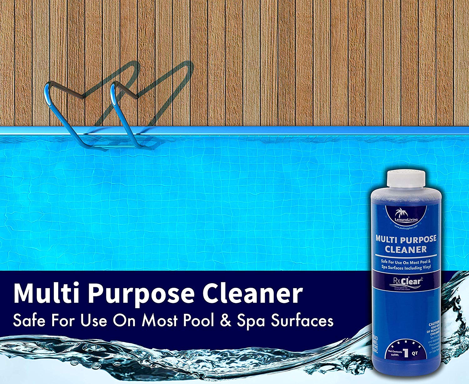 Rx Clear Spring Start-up Pool Chemical Kit - Up to 30,000 Gallons