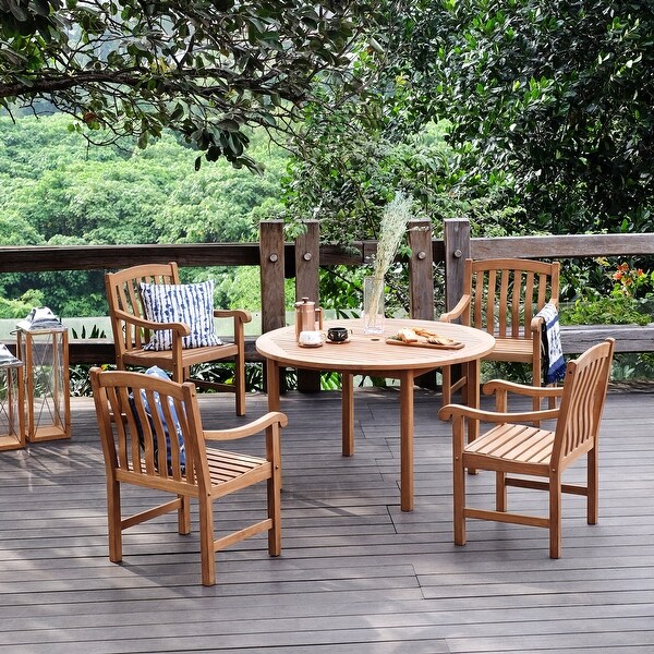 Cambridge Casual Leon 5piece Teak Dining Set