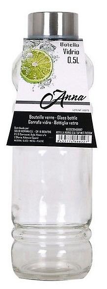 Anna Screw Cap Glass Bottle 500 ml
