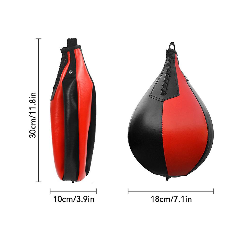 Boxing Speed Ball Pu Leather Mma Muay Thai Training Striking Bag Kit Boxing Punch Ball With Inflator Pump