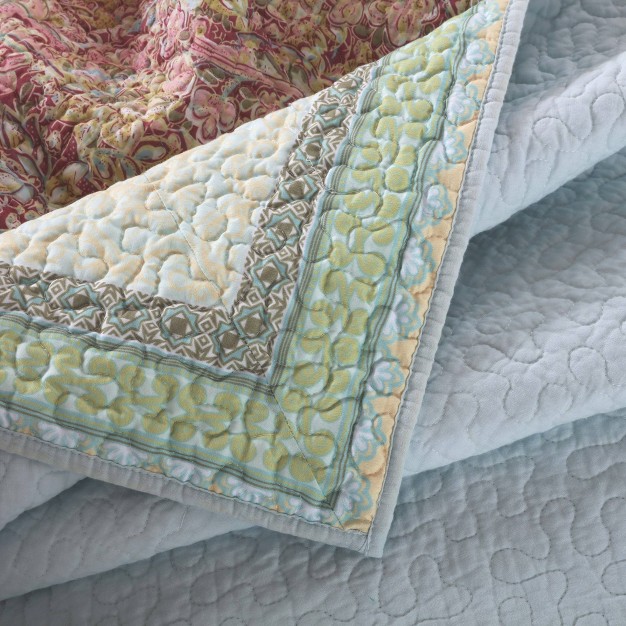 Greenland Home Fashions Palisades Quilt Set Pastel