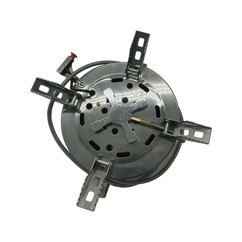 High Quality Stainless Steel 5 Burner Outdoor Stoves Portable Five head Gas Stove