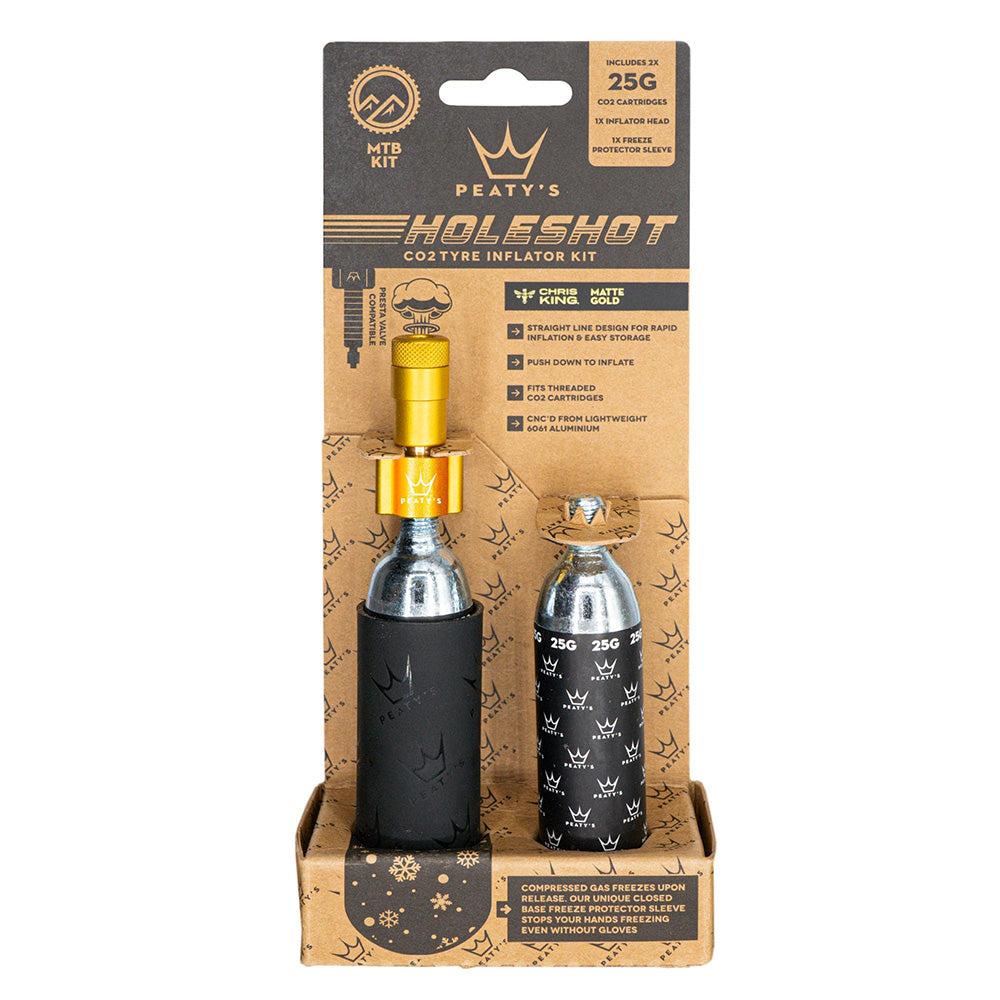 Peaty's HoleShot CO2 Tyre Inflator