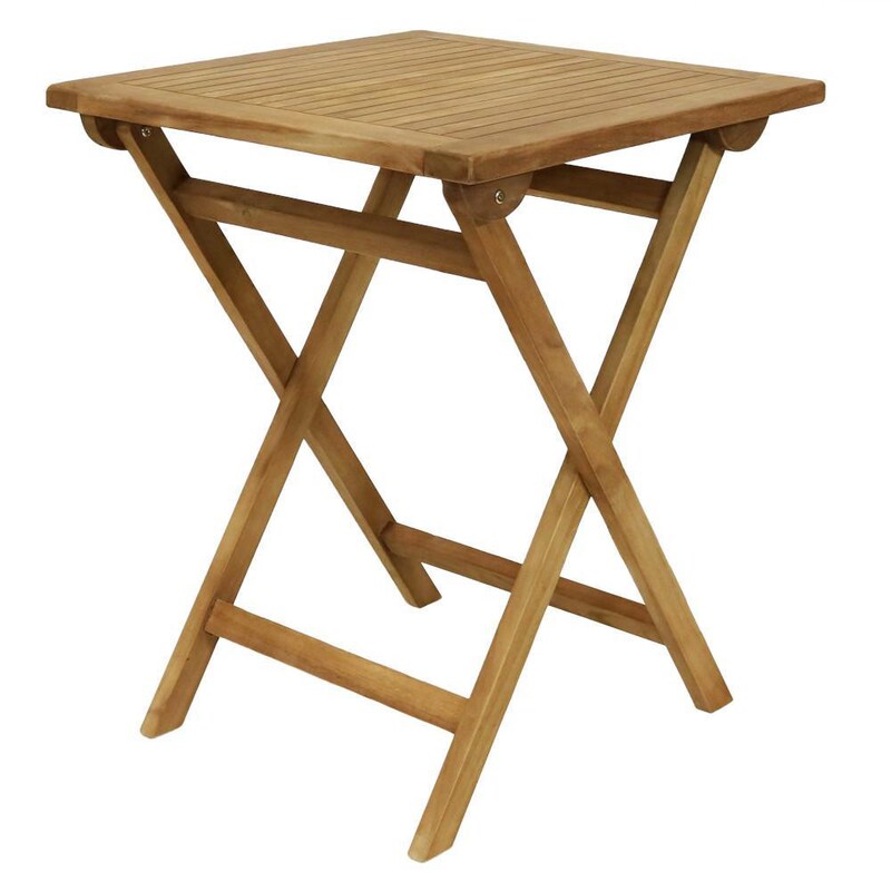 Ultimate Patio Small Wooden Folding Table