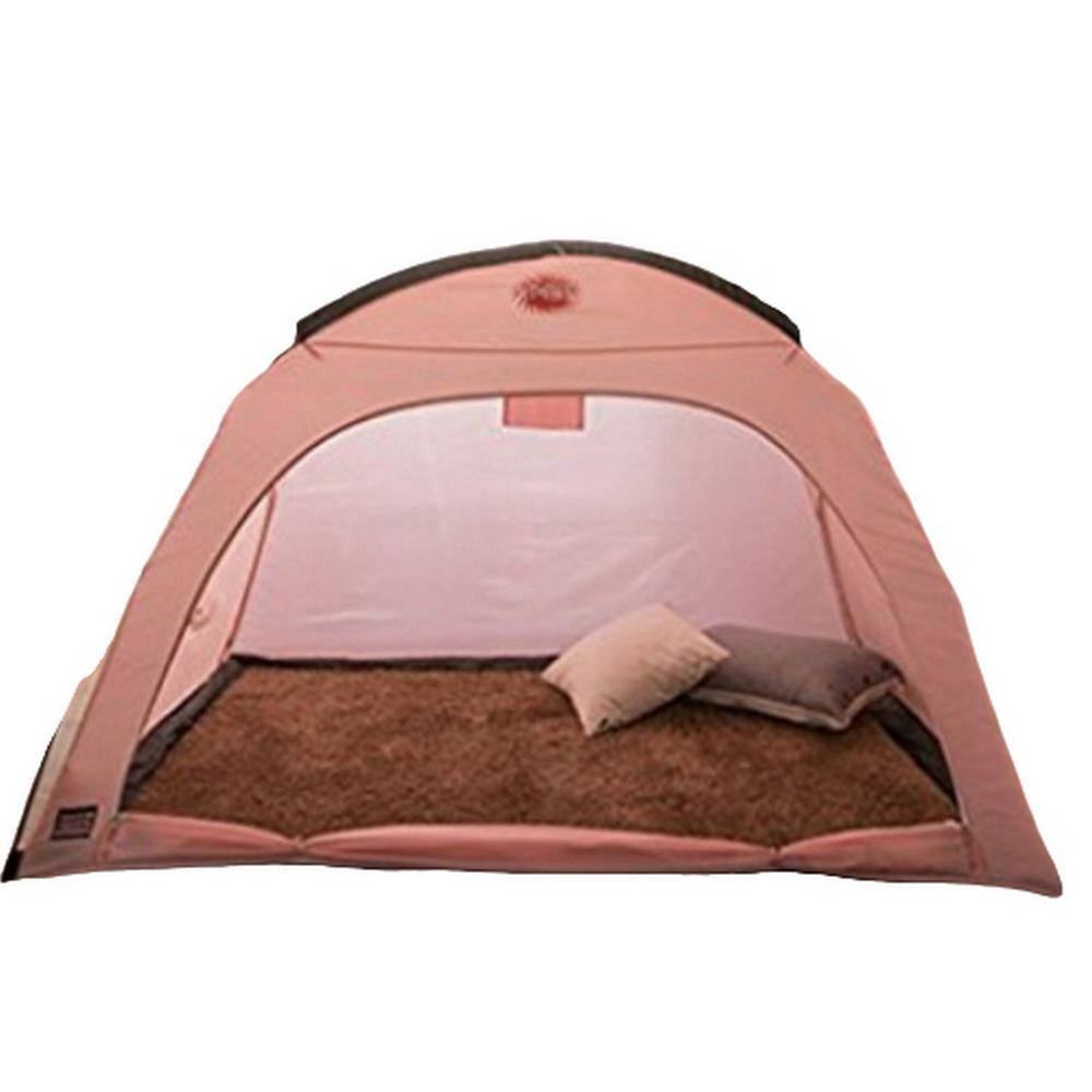 Ejoy 79 in. x 59 in. x 57 in. Pink Privacy Play Bed Tent for Kids Indoor Use BedTent_PINK