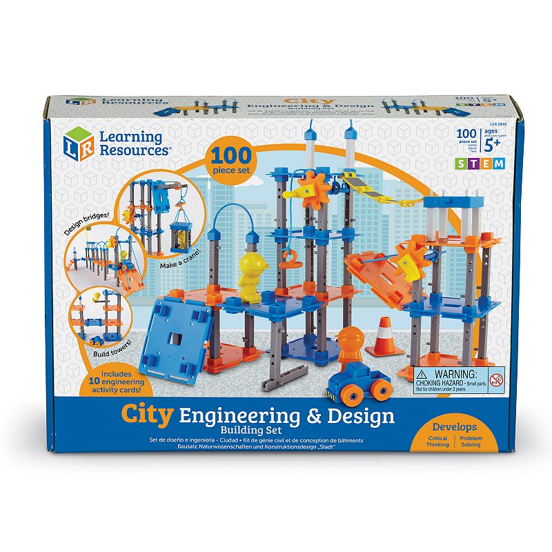 Learning Resources Engineering and Design Building Set