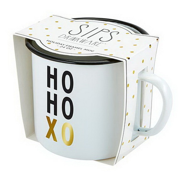 Christian Brands G5261 Holiday Enamel Mug   HO HO ...