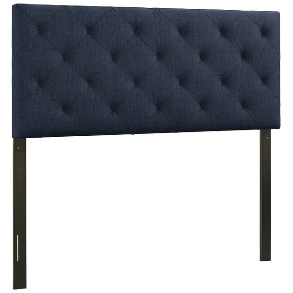 Modway Theodore Fabric Headboard in Navy - - 20460915