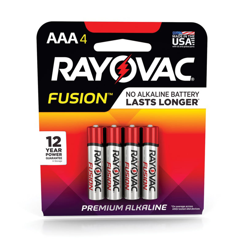 BATTERY ALKALINE AAA 4PK