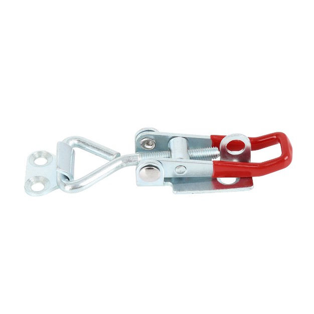 Unique Bargains Car Adjustable Handle Toggle Clamp Latch Lock Hasp With Hole 100kg 220lbs 2pcs