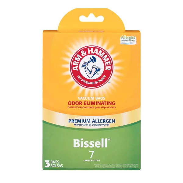 Arm and Hammer 3-Pack Bissell Style 7 Prem Allergen Vac Bags