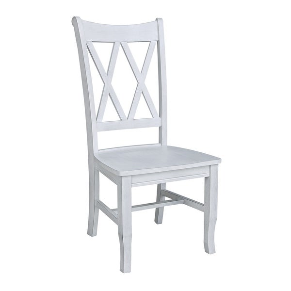 Double XX Solid Wood Chairs - Set of Two