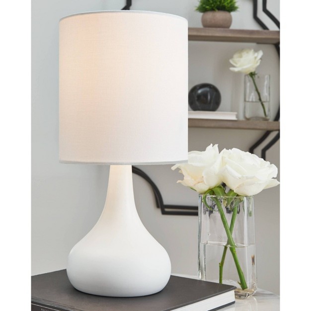 Camdale Metal Table Lamp White Signature Design By Ashley