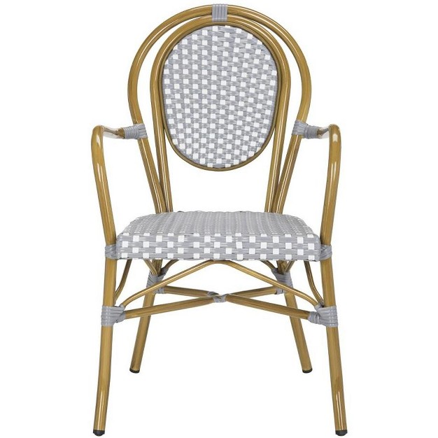 Rosen French Bistro Arm Chair set Of 2 Safavieh